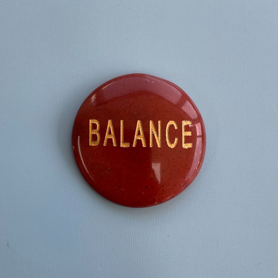 Word Palmstone - Balance - 1pc Word Palmstone - Balance - 1pc